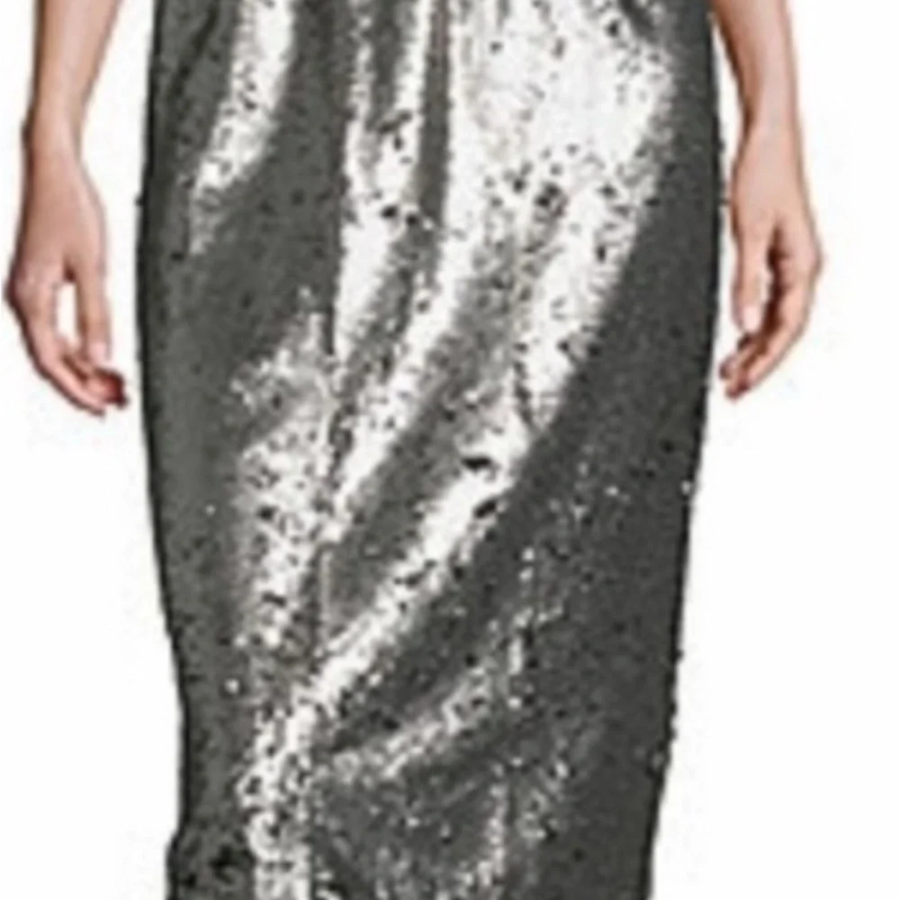 Worthington Pencil Skirt Silver